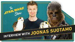 Joonas Suotamo a.k.a. Chewbacca Talks Solo: A Star Wars Story, Plus YOUR BB-8 Impressions! Joonas Suotamo a.k.a. Chewbacca Talks Solo: A Star Wars Story, Plus YOUR BB-8 Impressions!
