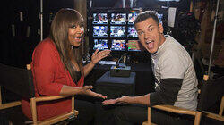 Kym Whitley and Josh Wolf