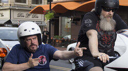 Batcycle on Broad Batcycle on Broad