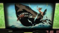 'Black Jaws!' or 'Finger Lickin' Chicken of the Sea' 'Black Jaws!' or 'Finger Lickin' Chicken of the Sea'