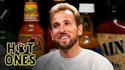 Harry Kane Takes One For the Team While Eating Spicy Wings Harry Kane Takes One For the Team While Eating Spicy Wings
