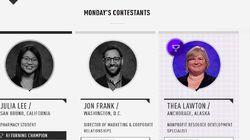 Julia Lee Vs. Jon Frank Vs. Thea Lawton, Show # 7326. Julia Lee Vs. Jon Frank Vs. Thea Lawton, Show # 7326.
