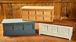 Paneled Storage Chests Paneled Storage Chests