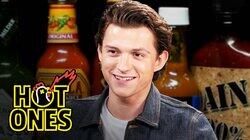 Tom Holland Calls for a Doctor While Eating Spicy Wings Tom Holland Calls for a Doctor While Eating Spicy Wings