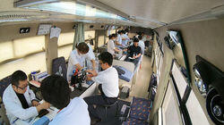 From Town to Town on Hokkaido's Blood Donation Bus From Town to Town on Hokkaido's Blood Donation Bus