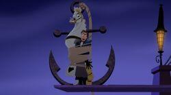 Max and Eugene in 'Peril on the High Seas' Max and Eugene in 'Peril on the High Seas'