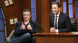 Tim Olyphant, Cristin Milioti, Bleachers Tim Olyphant, Cristin Milioti, Bleachers