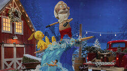 Hanging with Old St. Nick