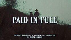 Paid in Full