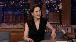 Sarah Paulson, Michelle Dockery, The Lumineers, Fallonventions Sarah Paulson, Michelle Dockery, The Lumineers, Fallonventions