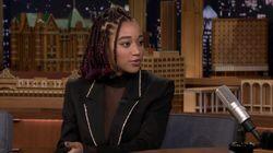 Timothée Chalamet, Amandla Stenberg, Guy Raz, Ella Mai Timothée Chalamet, Amandla Stenberg, Guy Raz, Ella Mai