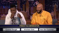 Common, Kate Upton, Swizz Beatz Common, Kate Upton, Swizz Beatz