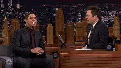 Trevor Noah, Dakota Fanning, Jeff Dye Trevor Noah, Dakota Fanning, Jeff Dye