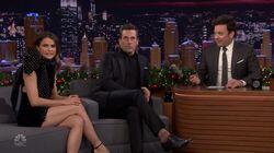 Jon Hamm, Keri Russell, Gary Clark Jr. Jon Hamm, Keri Russell, Gary Clark Jr.