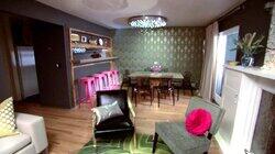 Golden Glitz Living Space