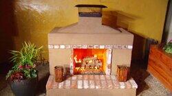 Outdoor Fireplace