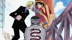 Unwelcome Customer! Sanji's Food and Ghin's Debt! Unwelcome Customer! Sanji's Food and Ghin's Debt!
