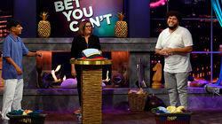 Perry Fenwick, Clare Balding, Martine McCutcheon, Big Zuu, Sara Barron and Karim Zeroual