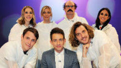 Vicky Pattison, Katherine Ryan, Sam Simmons, Rachel Riley Vicky Pattison, Katherine Ryan, Sam Simmons, Rachel Riley