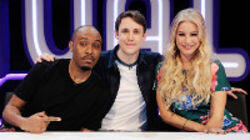 Denise van Outen, Dane Baptiste, Bobby Mair, Louis Smith Denise van Outen, Dane Baptiste, Bobby Mair, Louis Smith