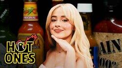 Sabrina Carpenter Talks Nonsense While Eating Spicy Wings Sabrina Carpenter Talks Nonsense While Eating Spicy Wings