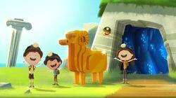 Race to the Bronze Ram / Shortcut Cake Drop Race to the Bronze Ram / Shortcut Cake Drop