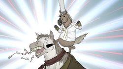 Horses. Horses.