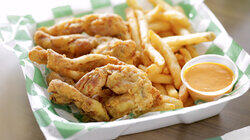 Fish, Fries and Frog Legs Fish, Fries and Frog Legs