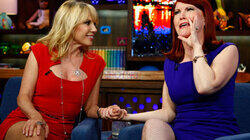 Kate Flannery and Ramona Singer Kate Flannery and Ramona Singer