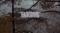 Thanksgiving Thanksgiving