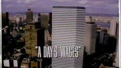 A Day's Wages A Day's Wages