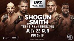 UFC Fight Night 134: Shogun vs. Smith UFC Fight Night 134: Shogun vs. Smith