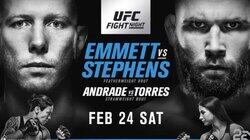 UFC on Fox 28: Emmett vs. Stephens UFC on Fox 28: Emmett vs. Stephens