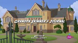 Grandpa Skinner's Journal Grandpa Skinner's Journal