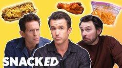 Always Sunny's Charlie Day, Rob McElhenney and Glenn Howerton Swap Favorite Bar Snacks Always Sunny's Charlie Day, Rob McElhenney and Glenn Howerton Swap Favorite Bar Snacks
