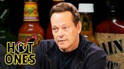 Vince Vaughn Catches a Hot Streak While Eating Spicy Wings Vince Vaughn Catches a Hot Streak While Eating Spicy Wings