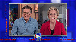 Senator Elizabeth Warren, David Boreanaz Senator Elizabeth Warren, David Boreanaz
