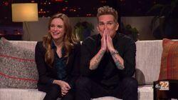 Mark McGrath & Danielle Panabaker Mark McGrath & Danielle Panabaker