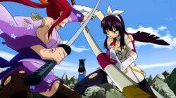 Erza vs. Kagura Erza vs. Kagura