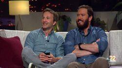 Breckin Meyer & Mark-Paul Gosselaar Breckin Meyer & Mark-Paul Gosselaar