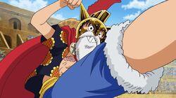 Shaking Heaven And Earth! Admiral Fujitora's Power! Shaking Heaven And Earth! Admiral Fujitora's Power!