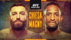 UFC on ESPN 20: Chiesa vs. Magny UFC on ESPN 20: Chiesa vs. Magny