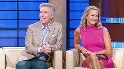 Lara Spencer, David Arquette, Tom Bergeron, Sherri Shepherd Lara Spencer, David Arquette, Tom Bergeron, Sherri Shepherd