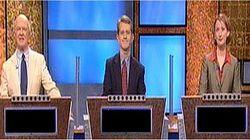 Jerry Harvey Vs. Ken Jennings Vs. Julia Lazarus, Show #4493. Jerry Harvey Vs. Ken Jennings Vs. Julia Lazarus, Show #4493.