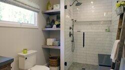 A Garage Becomes a Bathroom A Garage Becomes a Bathroom