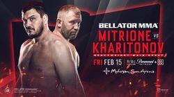 Bellator 215: Mitrione vs. Kharitonov Bellator 215: Mitrione vs. Kharitonov
