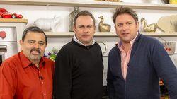 Philip Glenister, Cyrus Todiwala Philip Glenister, Cyrus Todiwala