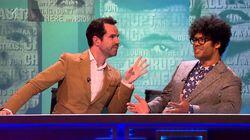 Charlie Higson, Jimmy Carr, David Harewood Charlie Higson, Jimmy Carr, David Harewood