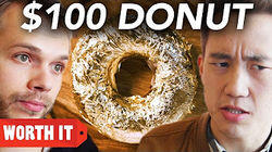 $1 Donut Vs. $100 Donut $1 Donut Vs. $100 Donut