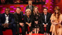 Usain Bolt, Channing Tatum, Jennifer Saunders, Beattie Edmondson, Rob Brydon, Florence and the Machine Usain Bolt, Channing Tatum, Jennifer Saunders, Beattie Edmondson, Rob Brydon, Florence and the Machine